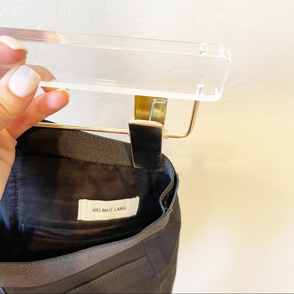 Helmut Lang Mortar Pull-On Skinny Jeans/Jeggings Dark Wash Elastic Waist - Picture 11 of 11